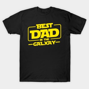 Best Dad in the Galaxy - Fathers Day T-Shirt